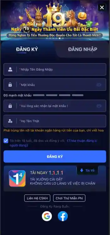 Các Bước Đăng Ký Tài Khoản 99WIN Chi Tiết